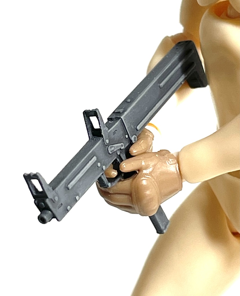 1/12 折り畳み機関銃 PP-90 ガレージキット