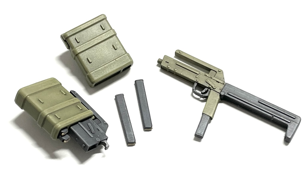 1/12 折り畳み機関銃 PP-90 ガレージキット