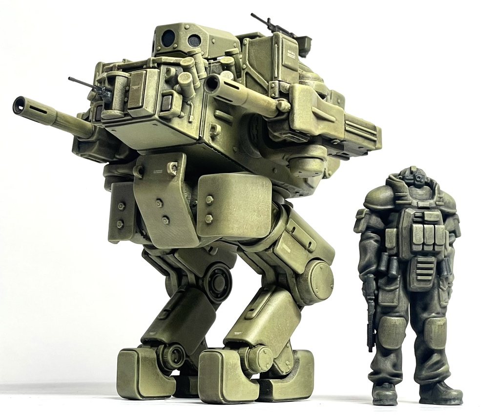 1/35 ワートホッグ 歩行戦車 ガレージキット