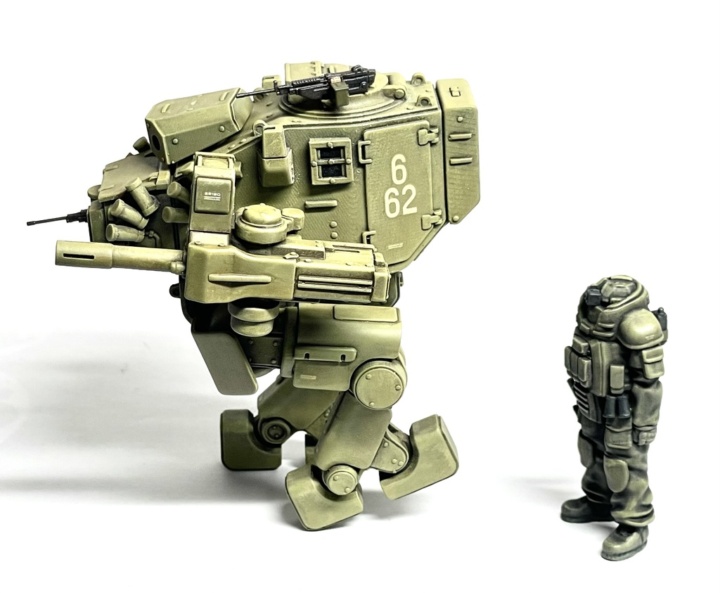 1/35 ワートホッグ 歩行戦車 ガレージキット