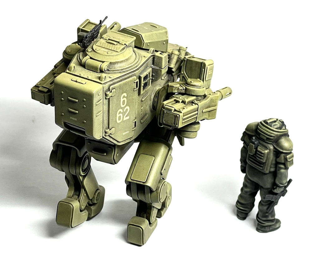 1/35 ワートホッグ 歩行戦車 ガレージキット