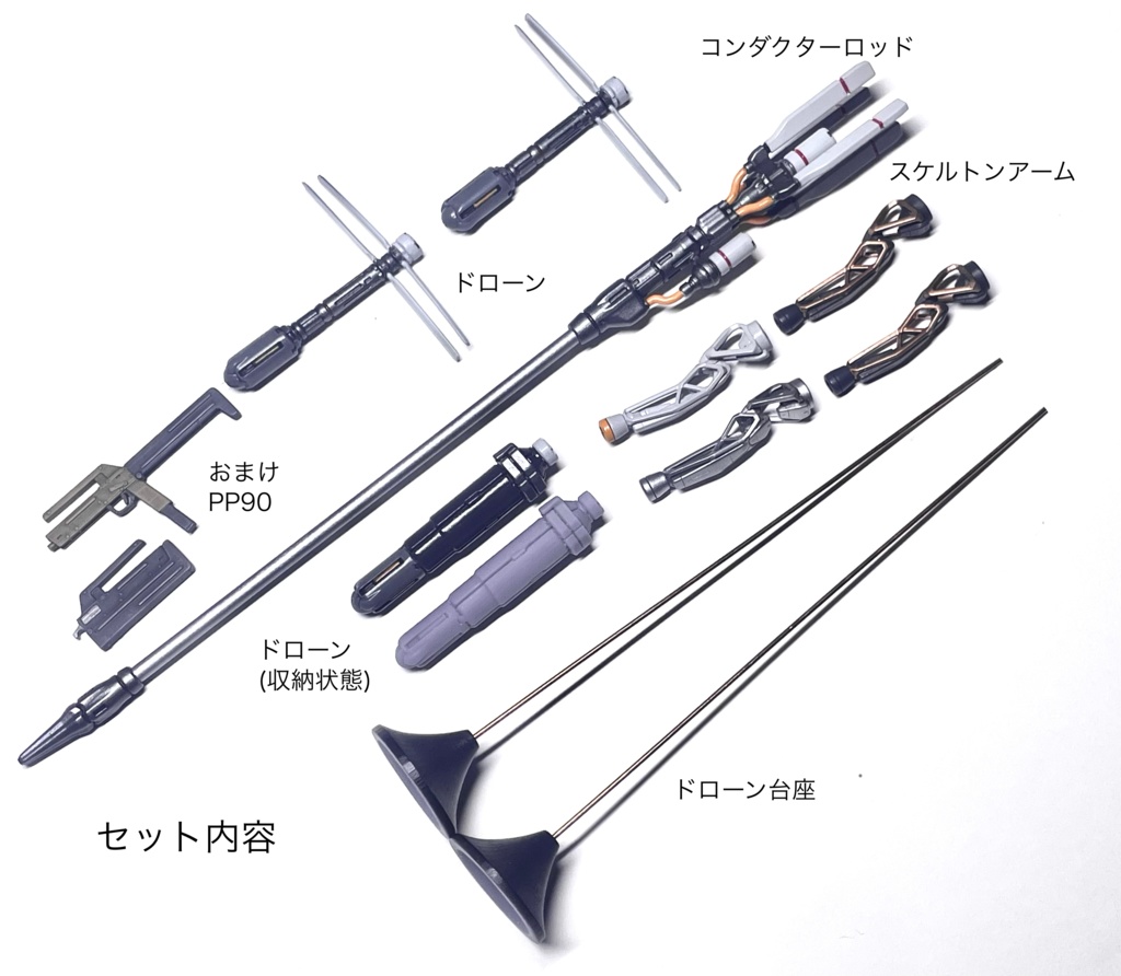 スケルトンアーム&ドローンオペレーターセット