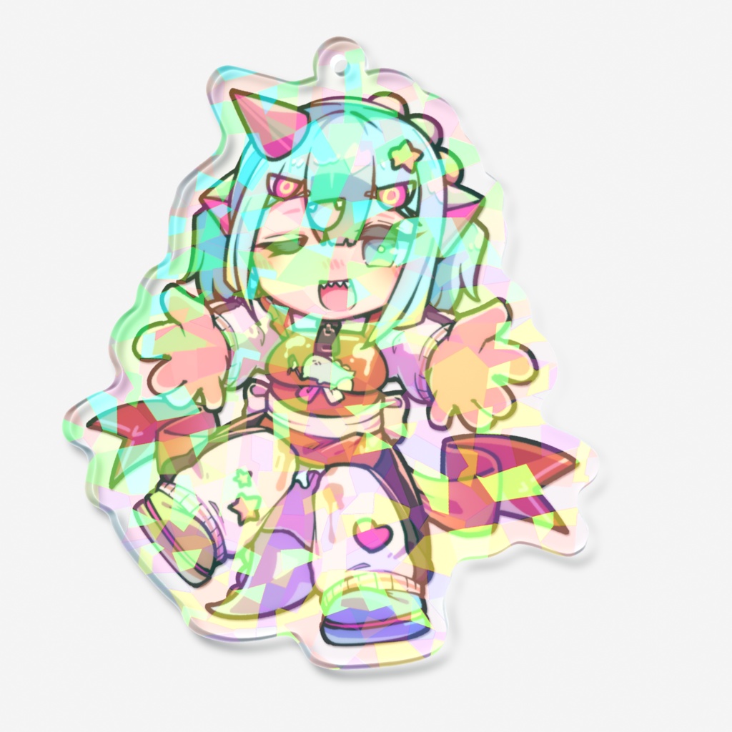 ホロアクリルキーホルダー(バレンタイン)