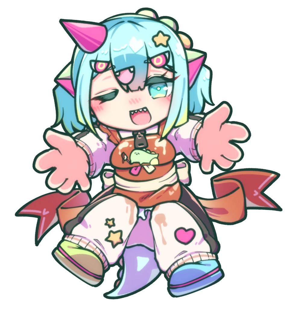 ホロアクリルキーホルダー(バレンタイン)