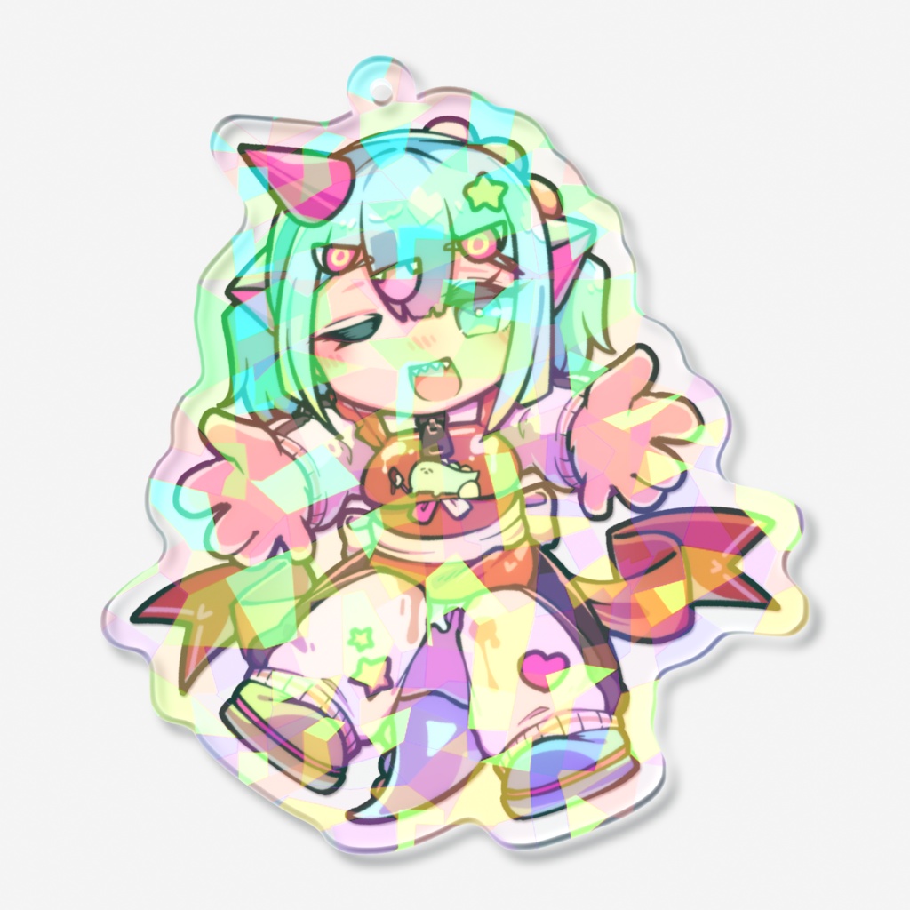 ホロアクリルキーホルダー(バレンタイン)