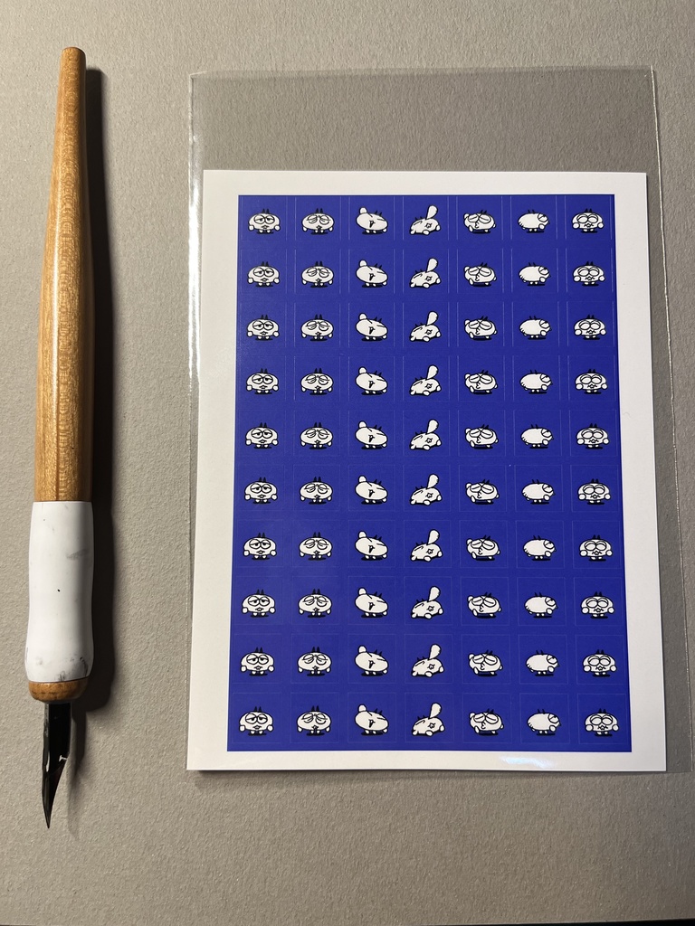 DEPPAの手帳用ミニシール