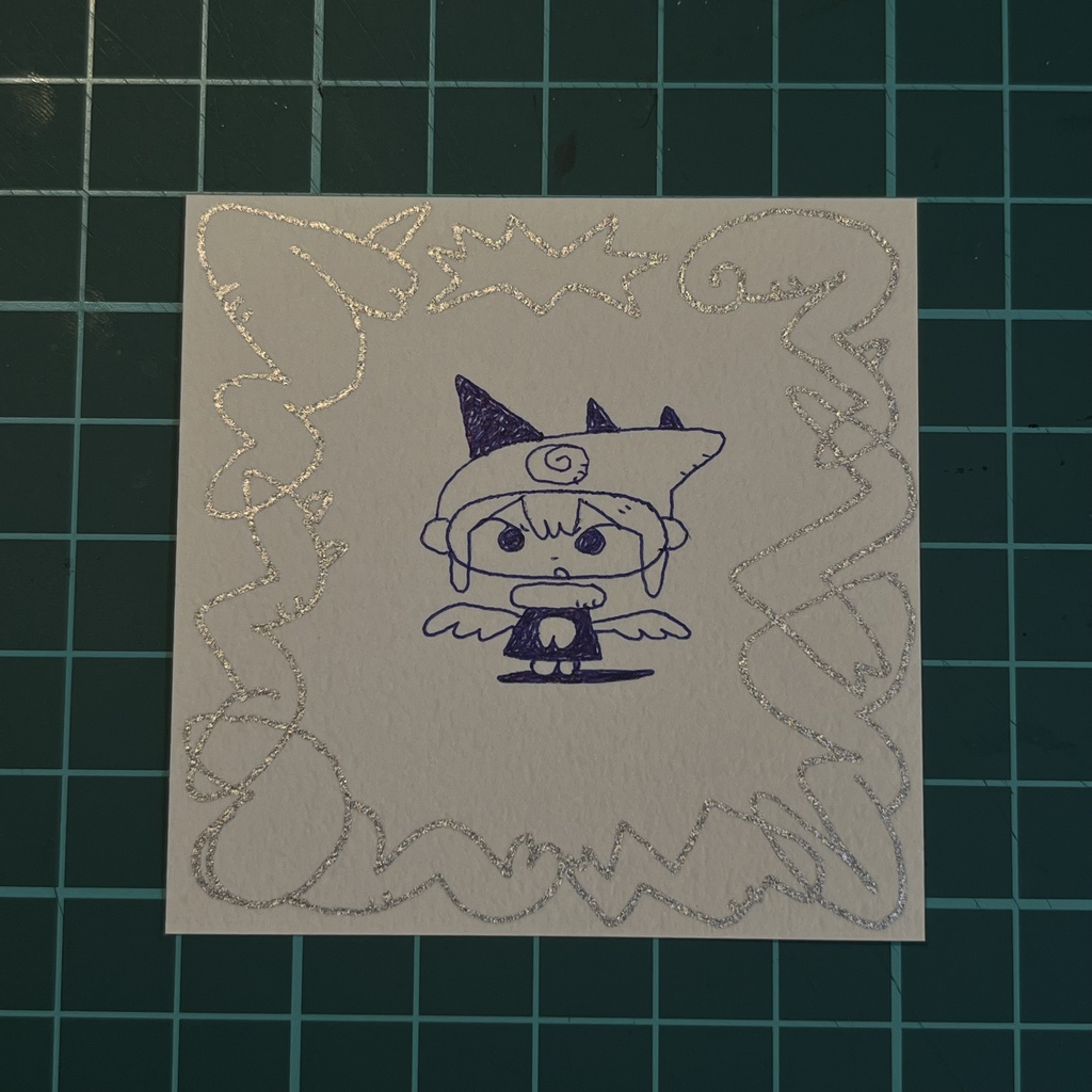 ヘンテコかきます