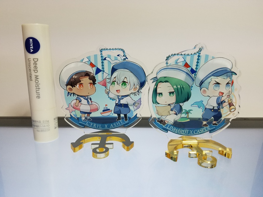 ツィリル&アッシュ、リンハルト&カスパル アクリルキーホルダー