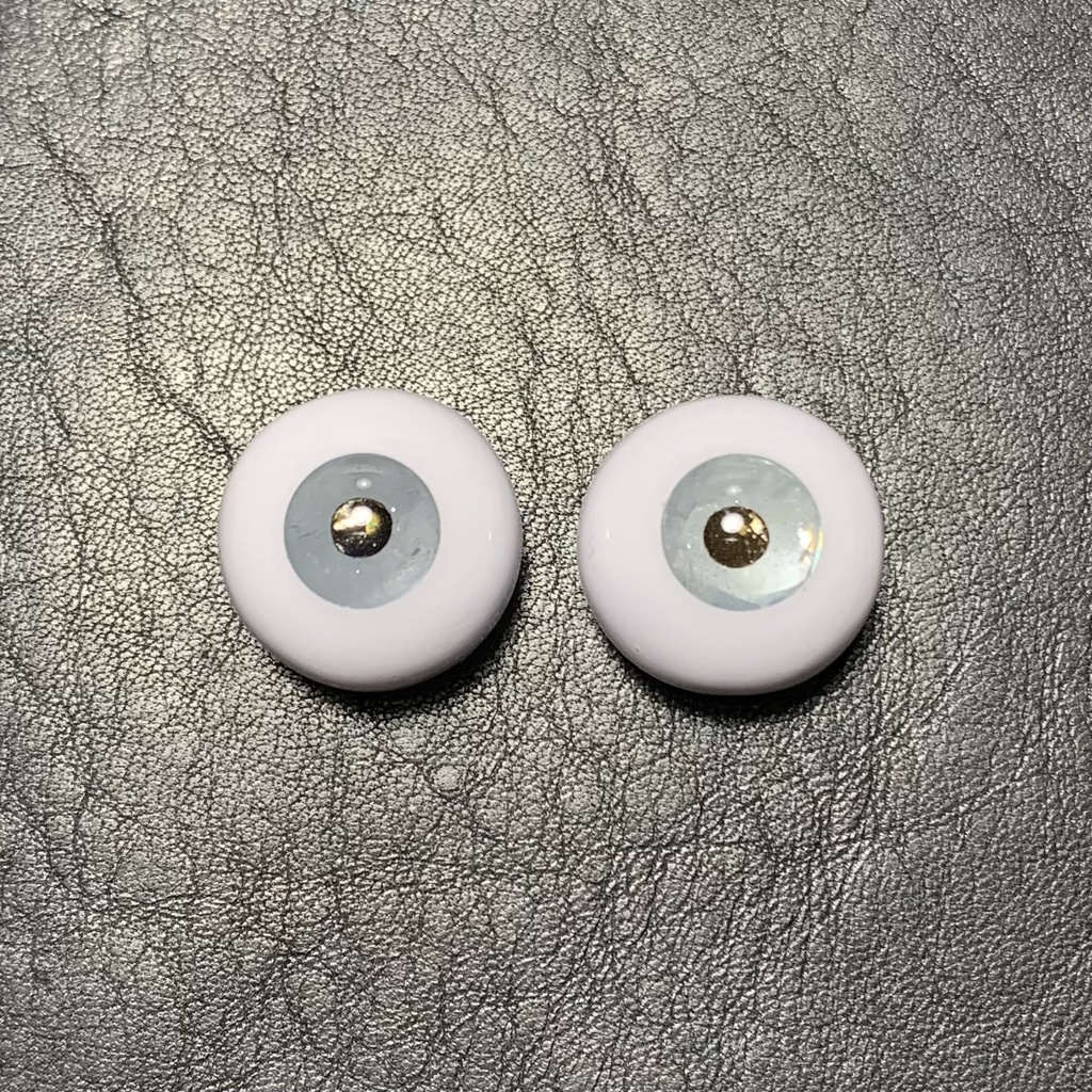 鉱物アイ【セレスティン】16/8mm