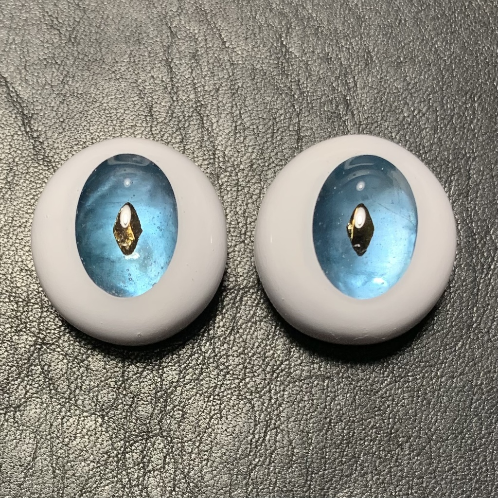 鉱物アイ【フローライト】20/14:10mm