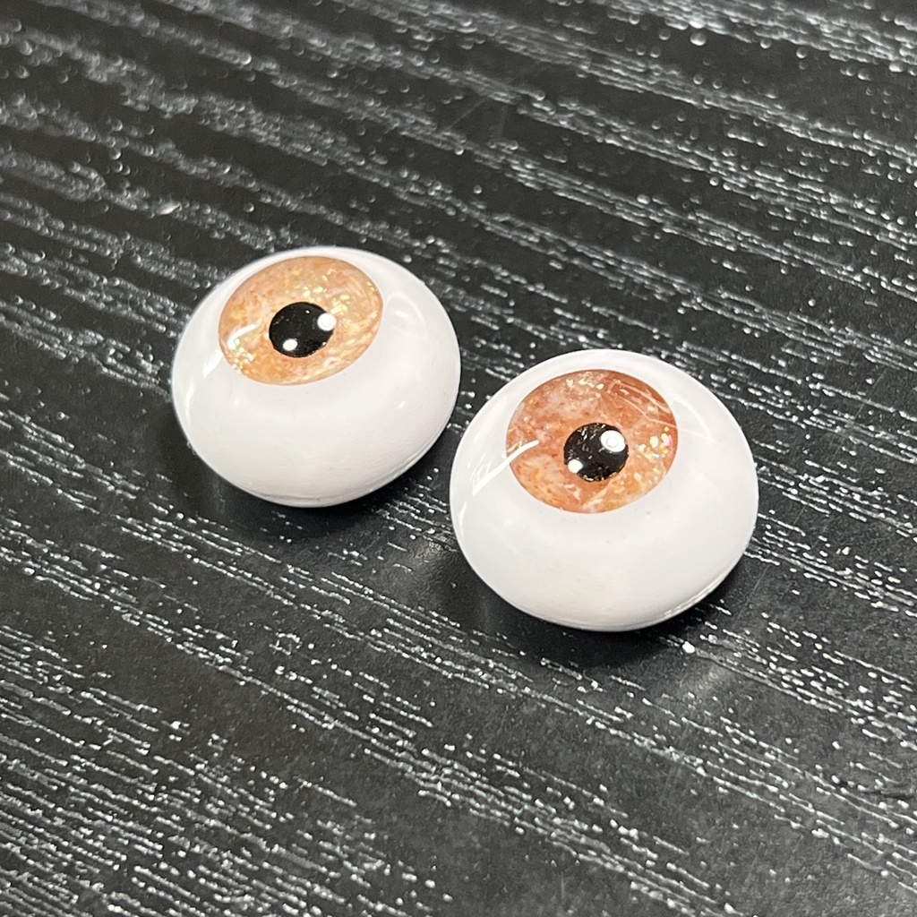 鉱物アイ【サンストーン】18/10mm