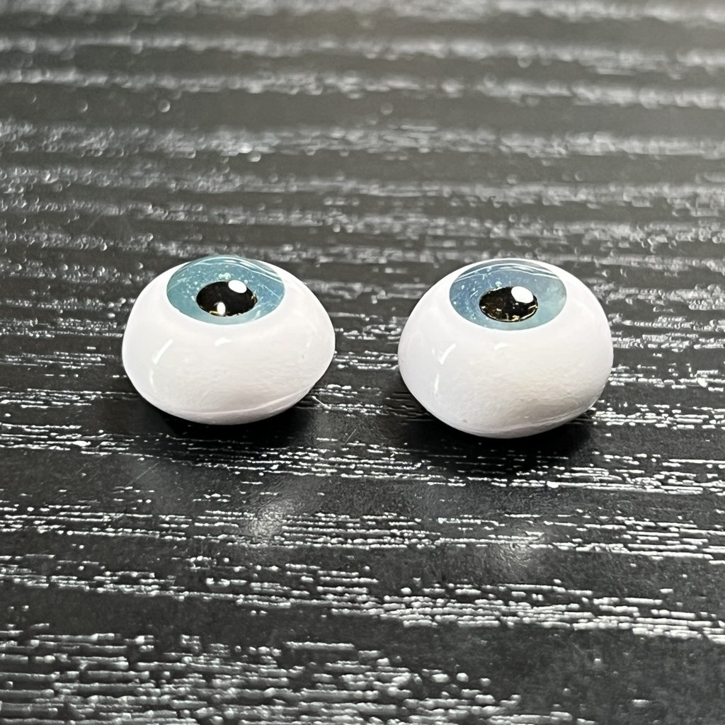 鉱物アイ【フローライト】14/8mm