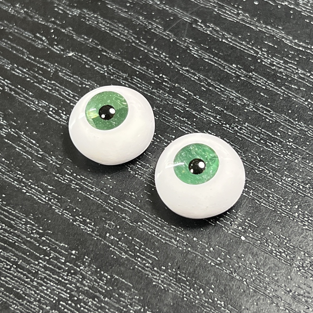 鉱物アイ【フローライト】16/8mm