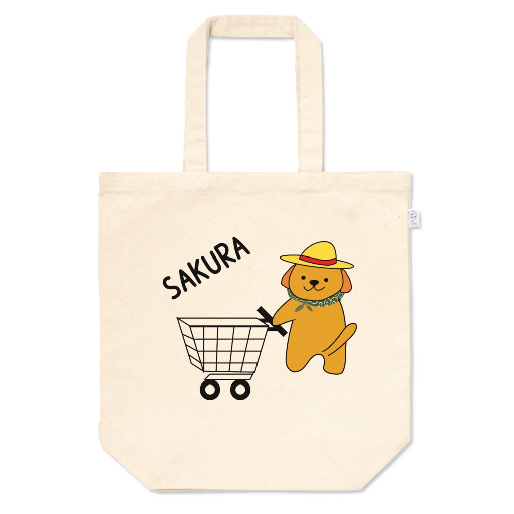 さくらちゃんのトートバッグ Mサイズ