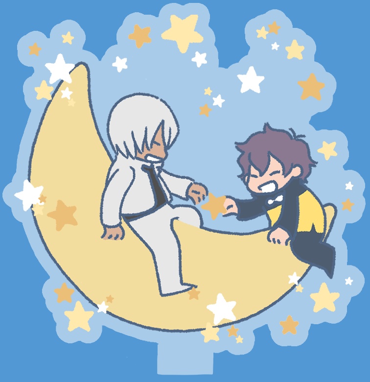 ザプレオと月とお星様アクスタ