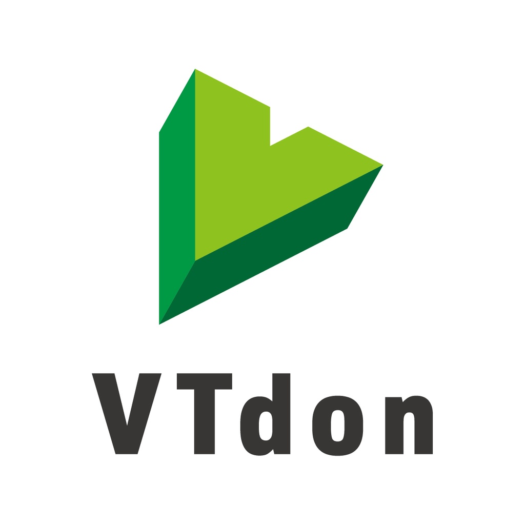 VTdonロゴステッカー