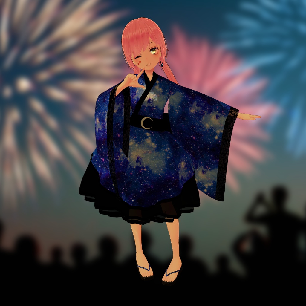 【薄荷ちゃん用】天の川 ~Galaxy~ #RikuBakery