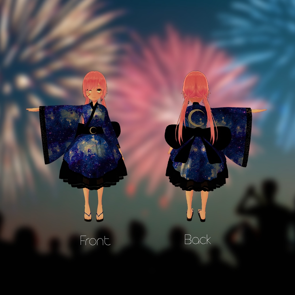 【薄荷ちゃん用】天の川 ~Galaxy~ #RikuBakery