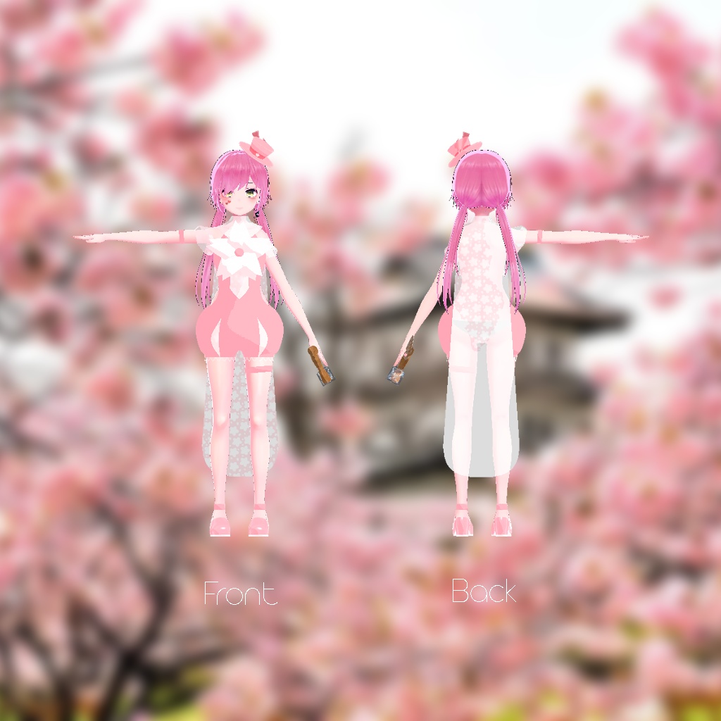 【薄荷ちゃん用】桜の香り ~Fragrance Of Cherry Blossom~ #RikuBakery