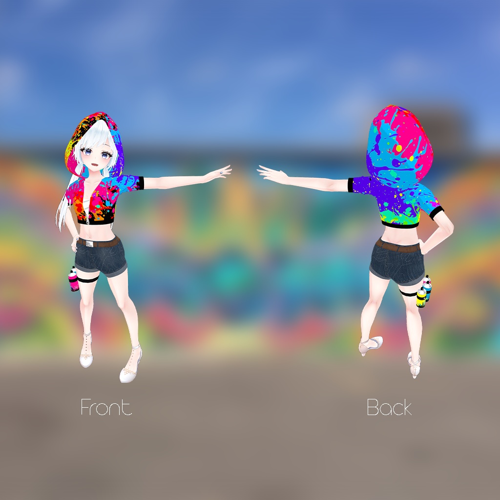 【ウルフェリアちゃん用】グラフィティ ~Graffiti~ #RikuBakery