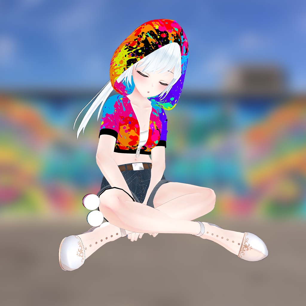 【ウルフェリアちゃん用】グラフィティ ~Graffiti~ #RikuBakery