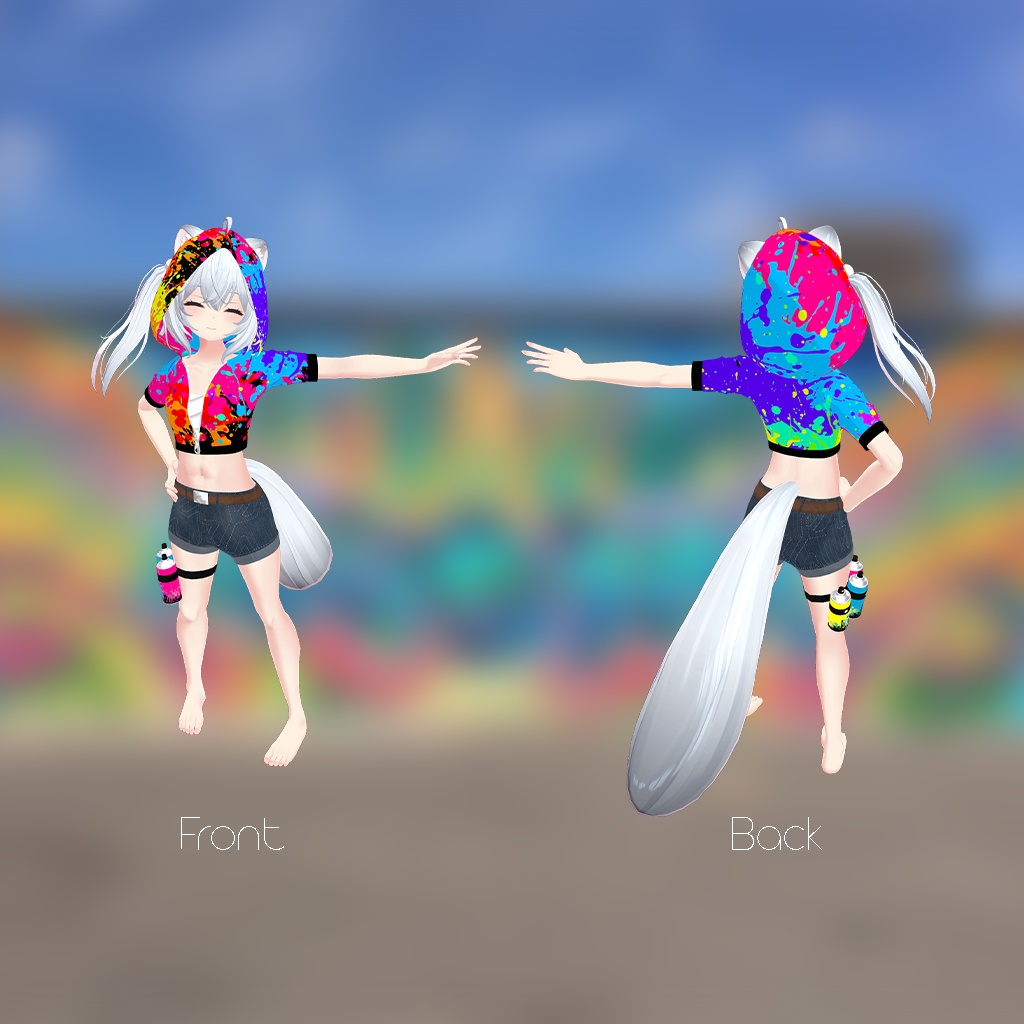 【狐雪ちゃん用】グラフィティ ~Graffiti~ #RikuBakery