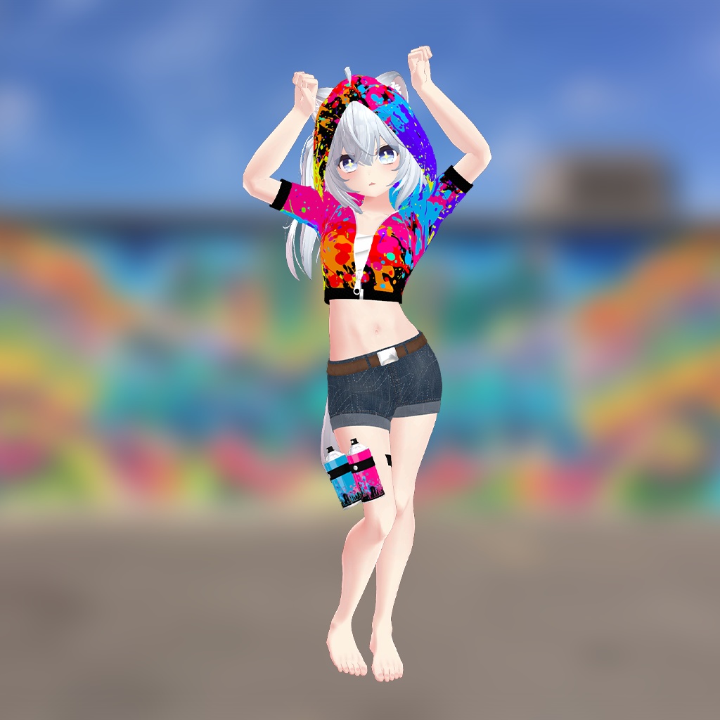 【狐雪ちゃん用】グラフィティ ~Graffiti~ #RikuBakery