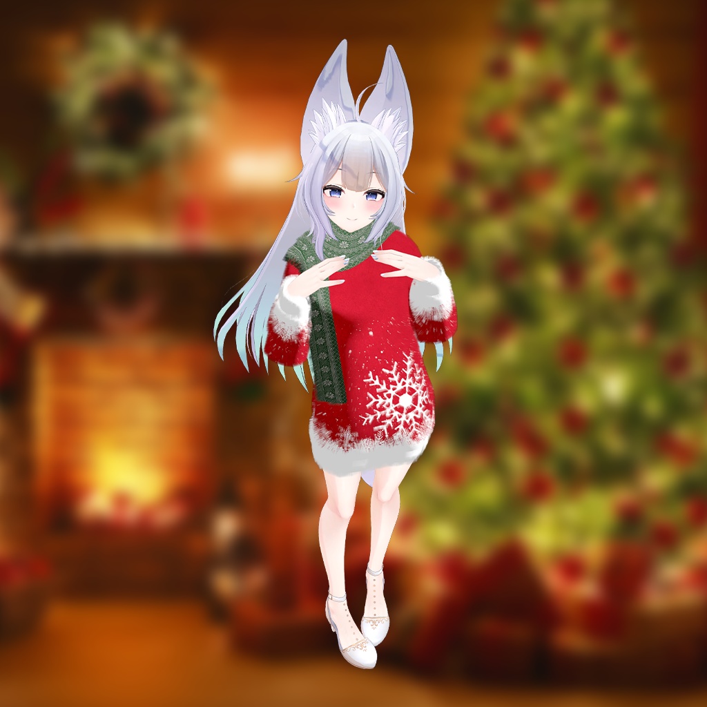【ウルフェリアちゃん用】クリスマスの祝福 ~Christmas Blessings~ #RikuBakery