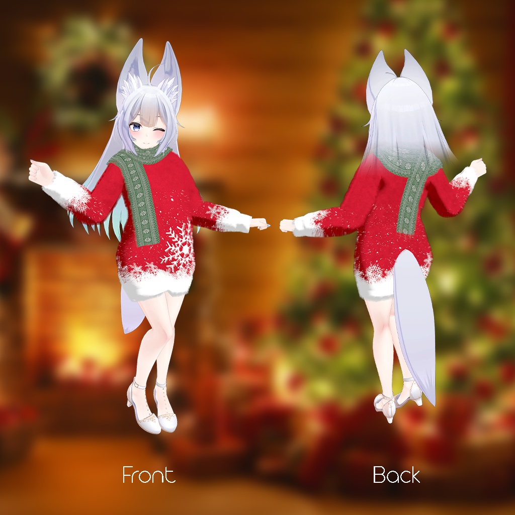 【ウルフェリアちゃん用】クリスマスの祝福 ~Christmas Blessings~ #RikuBakery