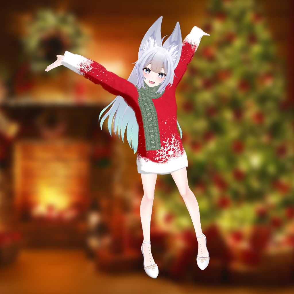【ウルフェリアちゃん用】クリスマスの祝福 ~Christmas Blessings~ #RikuBakery