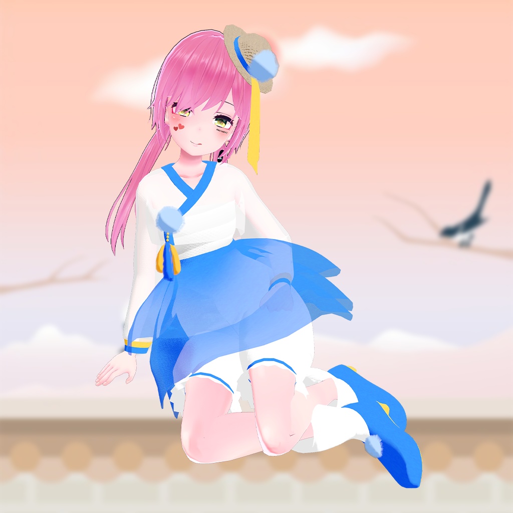 【薄荷ちゃん用】漂う忘れな草 ~Floating Myosoti~ #RikuBakery