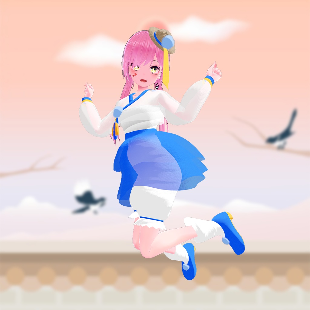 【薄荷ちゃん用】漂う忘れな草 ~Floating Myosoti~ #RikuBakery