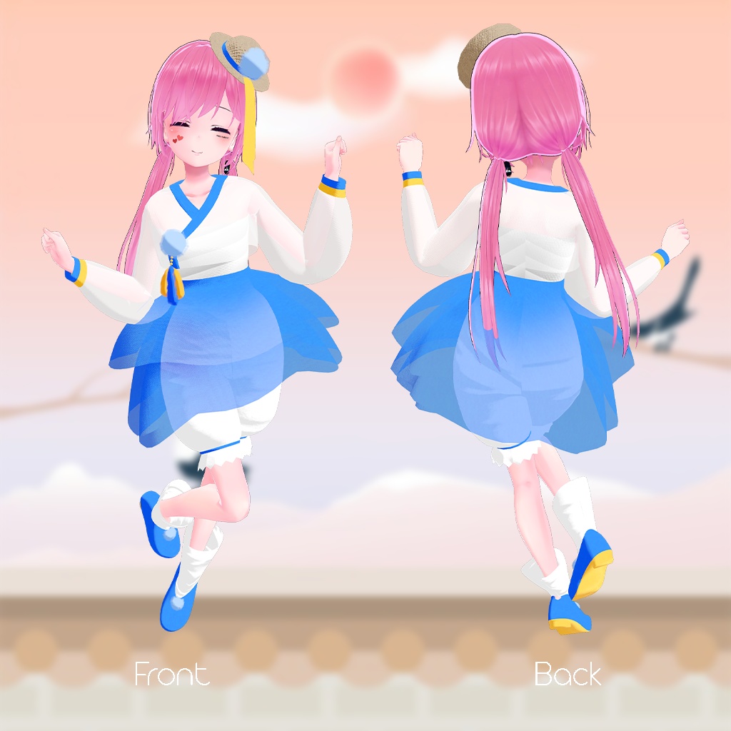 【薄荷ちゃん用】漂う忘れな草 ~Floating Myosoti~ #RikuBakery