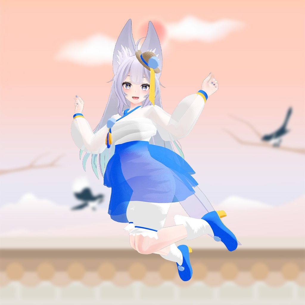 【ウルフェリアちゃん用】漂う忘れな草 ~Floating Myosoti~ #RikuBakery