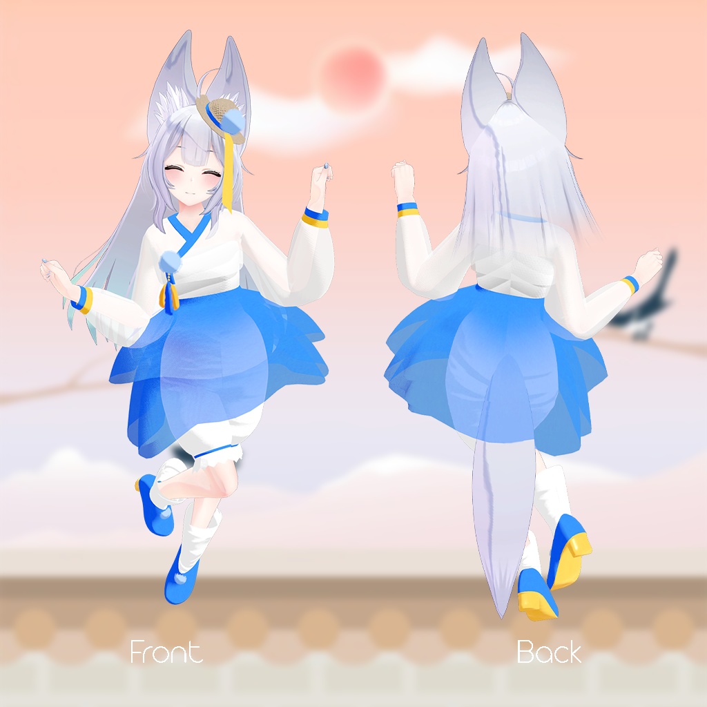 【ウルフェリアちゃん用】漂う忘れな草 ~Floating Myosoti~ #RikuBakery