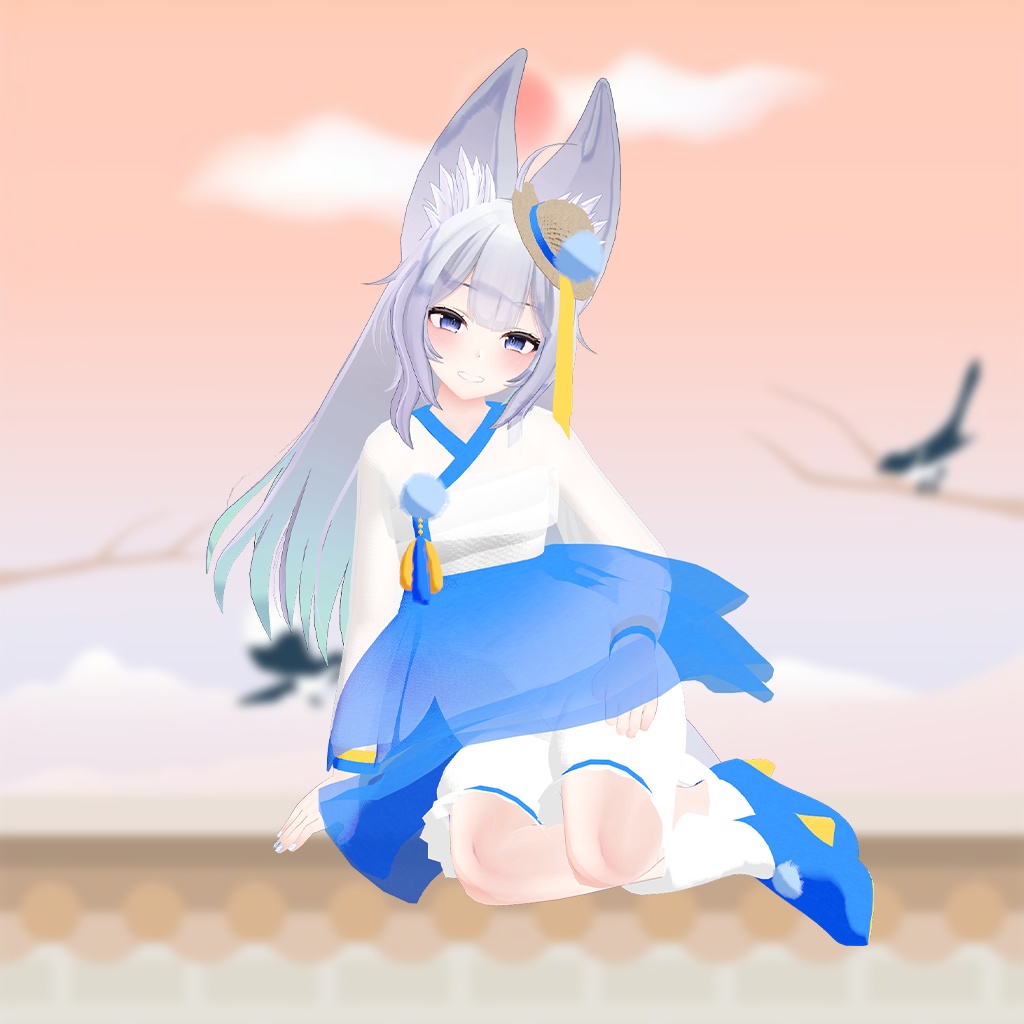 【ウルフェリアちゃん用】漂う忘れな草 ~Floating Myosoti~ #RikuBakery