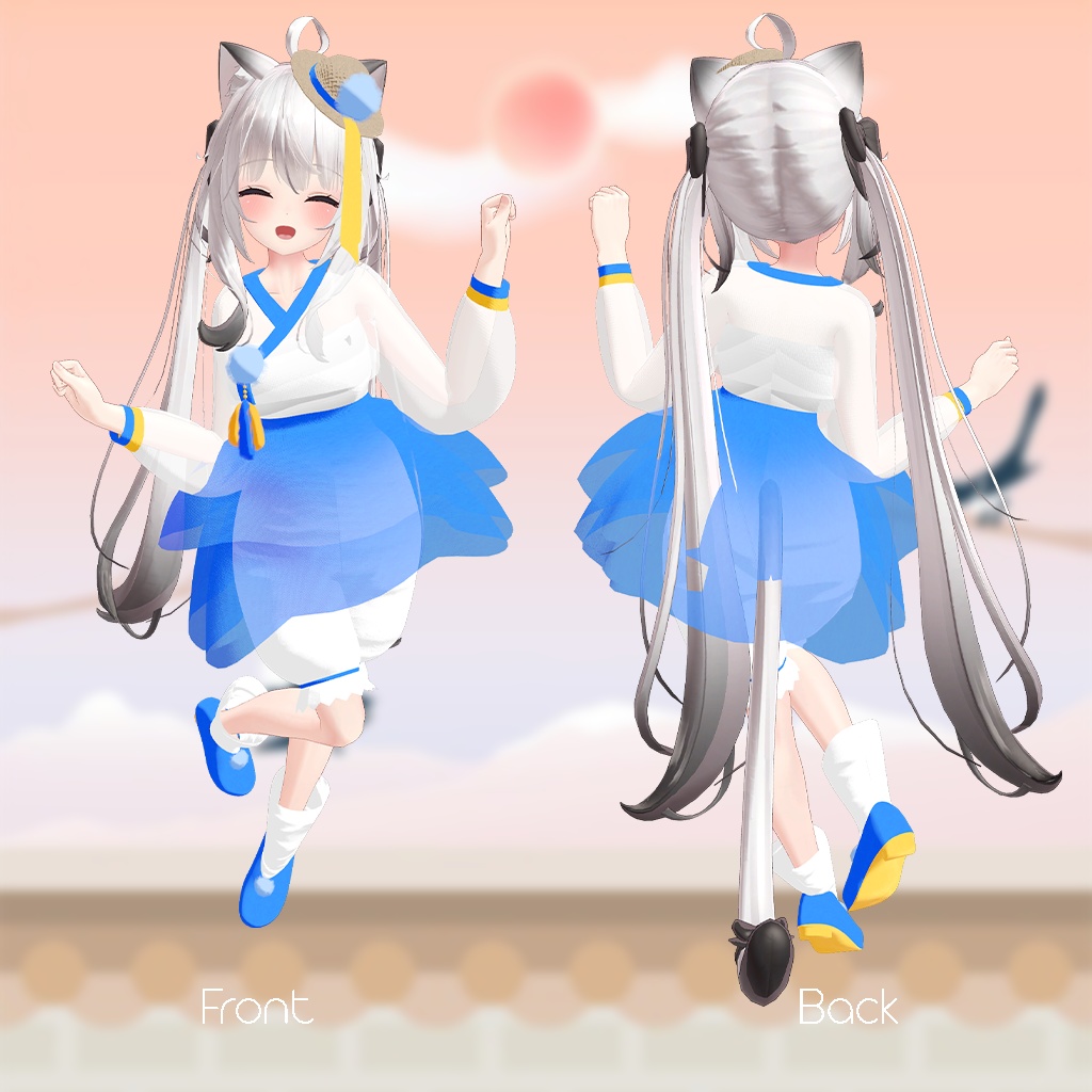 【舞夜ちゃん用】漂う忘れな草 ~Floating Myosoti~ #RikuBakery