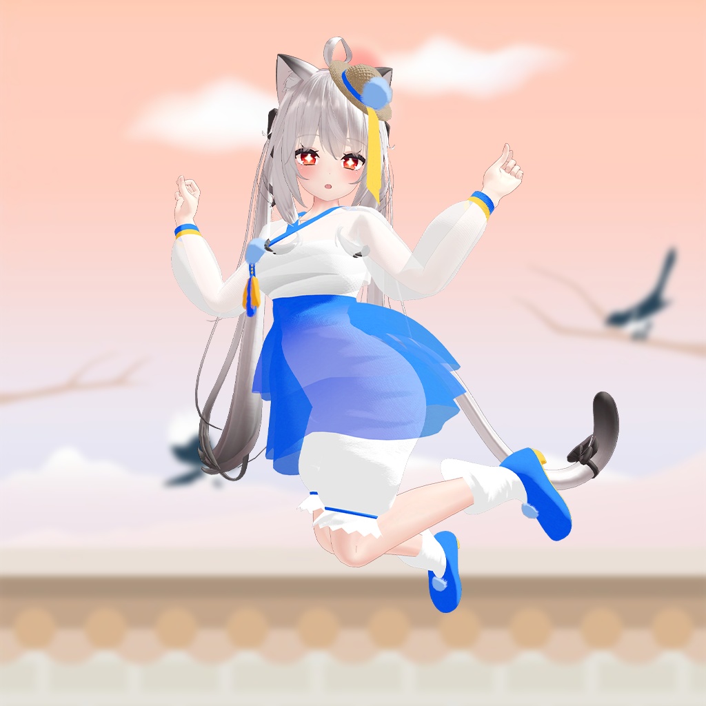 【舞夜ちゃん用】漂う忘れな草 ~Floating Myosoti~ #RikuBakery