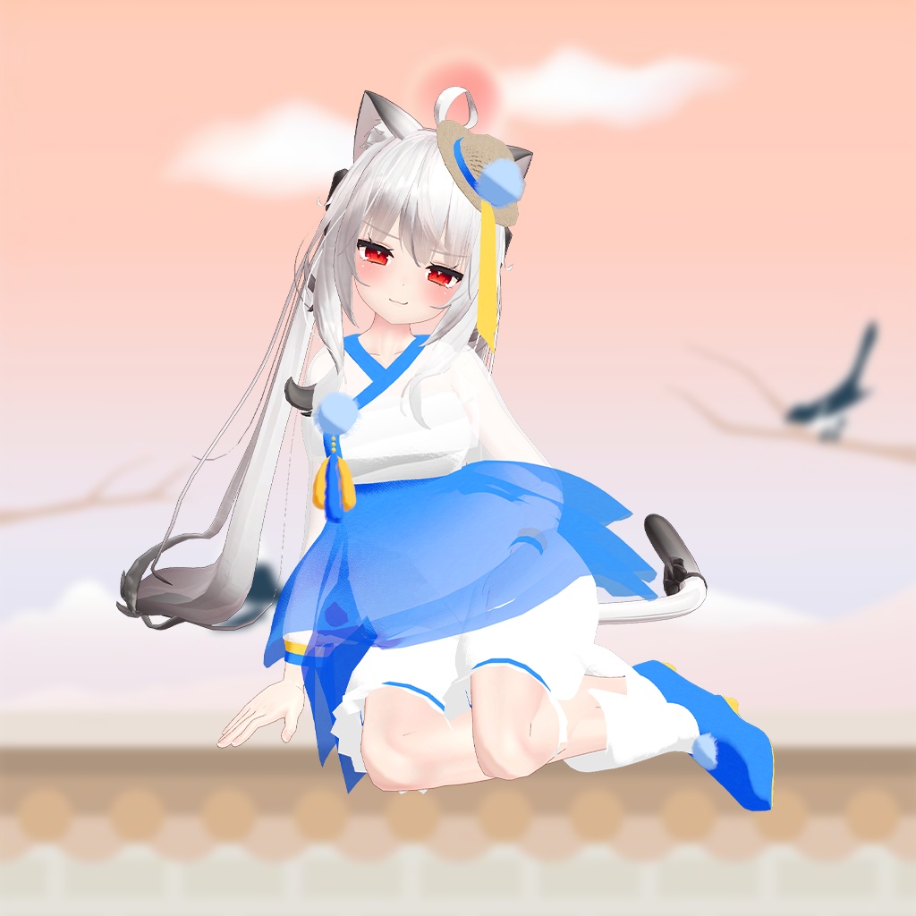 【舞夜ちゃん用】漂う忘れな草 ~Floating Myosoti~ #RikuBakery