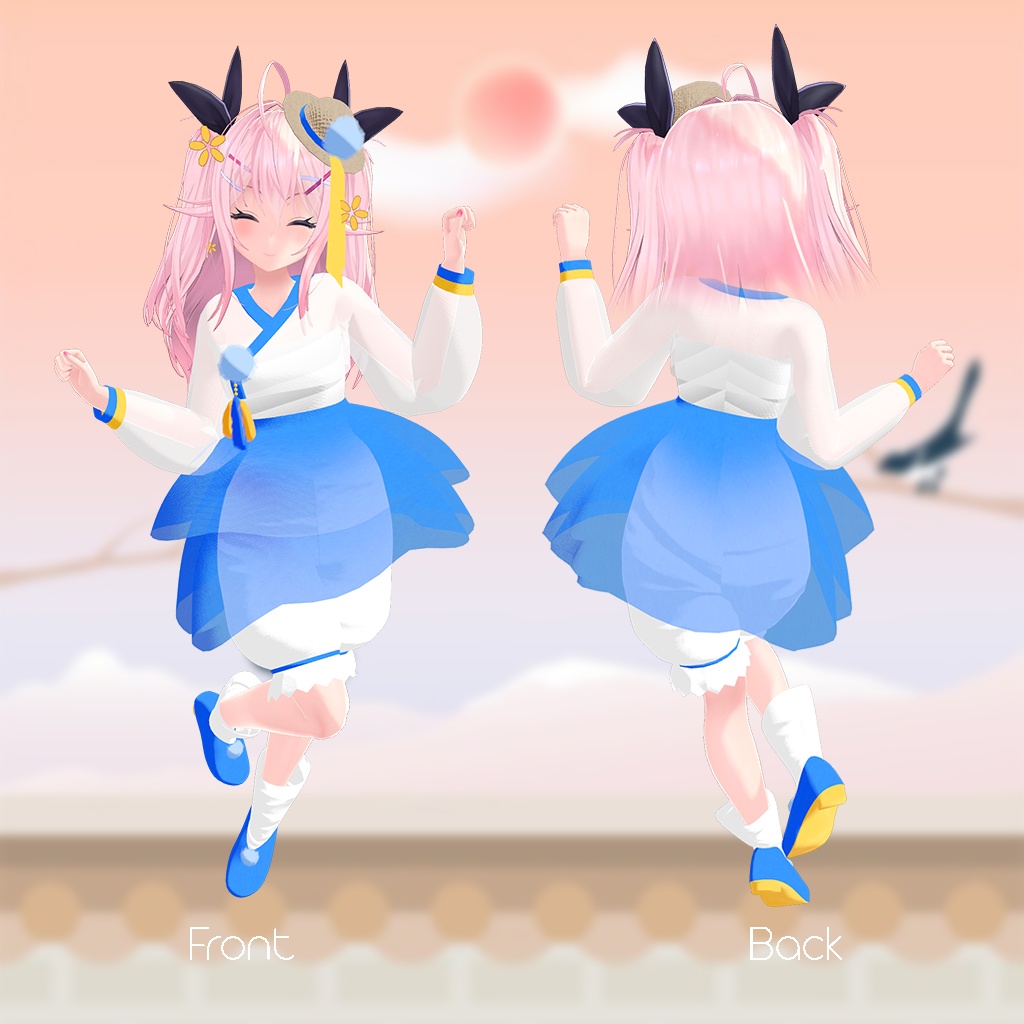 【イヨちゃん用】漂う忘れな草 ~Floating Myosoti~ #RikuBakery