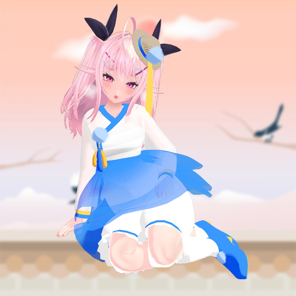 【イヨちゃん用】漂う忘れな草 ~Floating Myosoti~ #RikuBakery