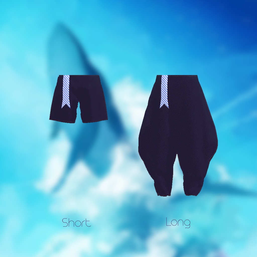 【ルルリアちゃん用】西空の鯨 ~Western Sky Whale~ #RikuBakery