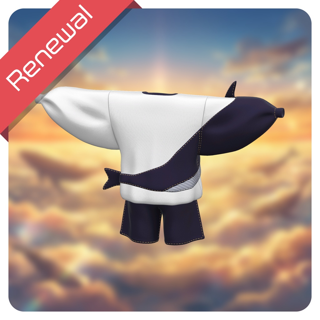 【発売記念セール】【リニューアル】西空の鯨 ~Western Sky Whale~ #RikuBakery