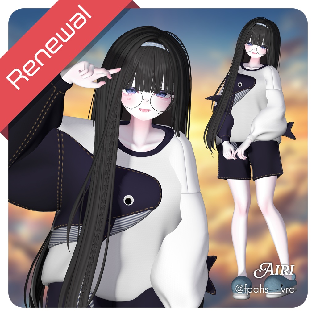 【発売記念セール】【リニューアル】西空の鯨 ~Western Sky Whale~ #RikuBakery