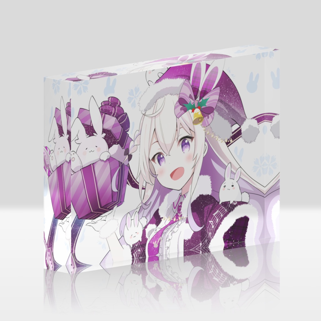 クリスマスアクリルブロック