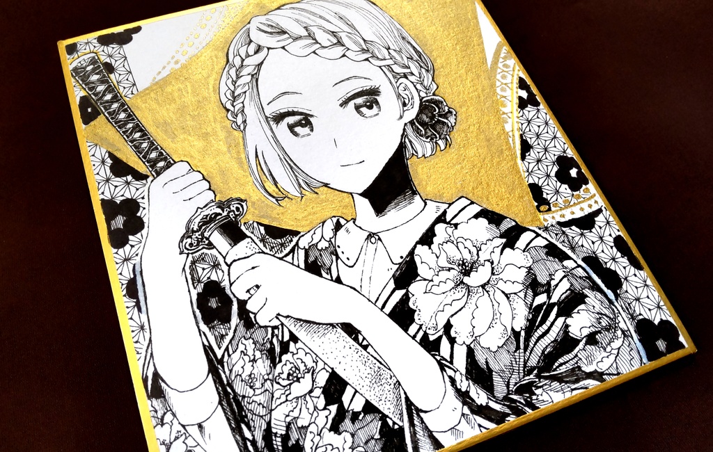 キモノジョシ×刀-ボブ