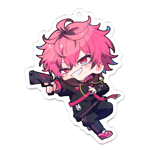 アクリルキーホルダー70×70ｍｍ