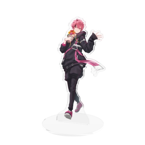 名切蓮太郎一周年記念アクリルスタンド100×100mm笑顔version