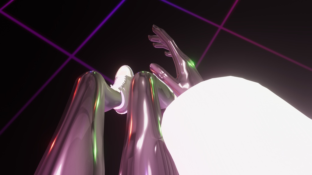 VRchat用ゴム素材ボール