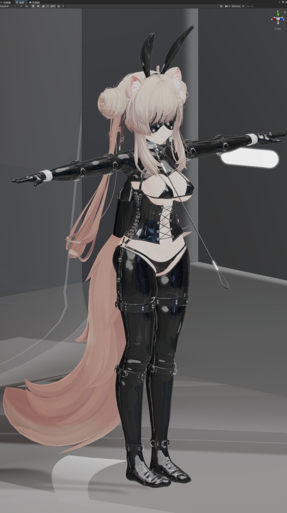 自用型マヌカ&セレスティア用兔女郎&拘束&束腰套装 BigPlus限定